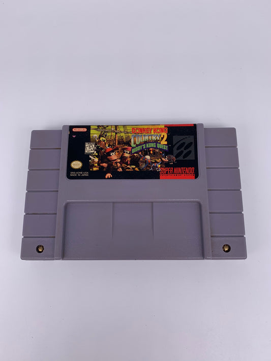 PiXEL-RETRO.COM : SUPER NINTENDO SNES DONKEY KONG COUNTRY 2 DIDDYS KONG QUEST GAME NTSC