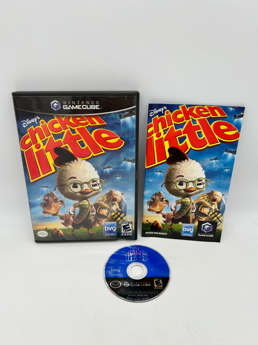 PiXEL-RETRO.COM : NINTENDO GAMECUBE COMPLETE (CIB) BOX INSTRUCTION MANUAL GAME NTSC CHICKEN LITTLE