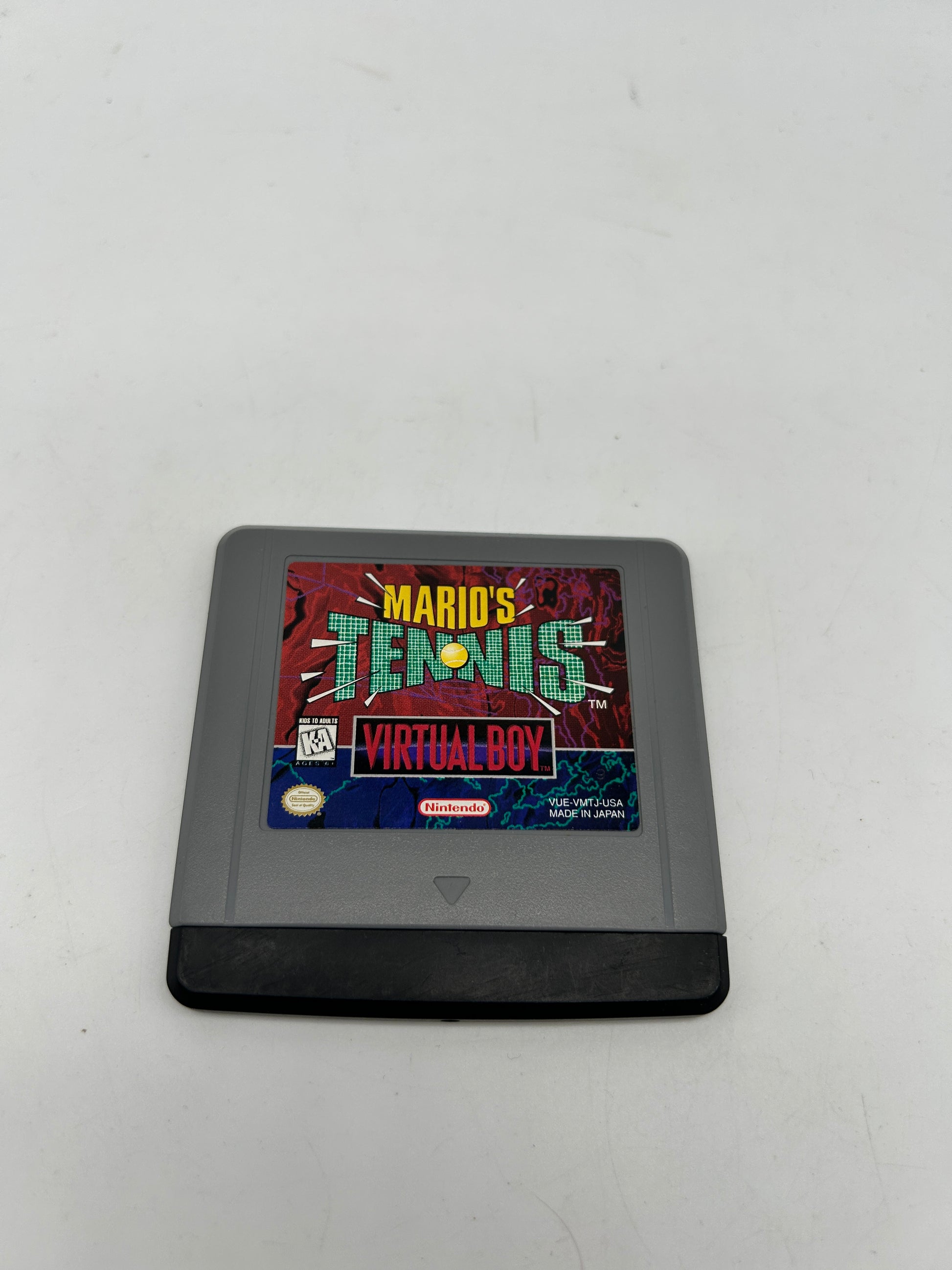 PiXEL-RETRO.COM : NINTENDO VIRTUAL BOY VB GAME NTSC MARIO'S TENNIS