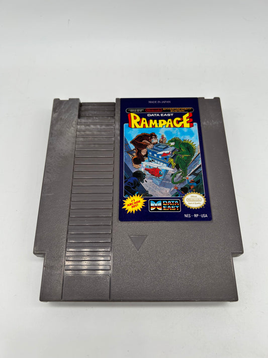 PiXEL-RETRO.COM : NINTENDO ENTERTAiNMENT SYSTEM (NES) GAME NTSC RAMPAGE