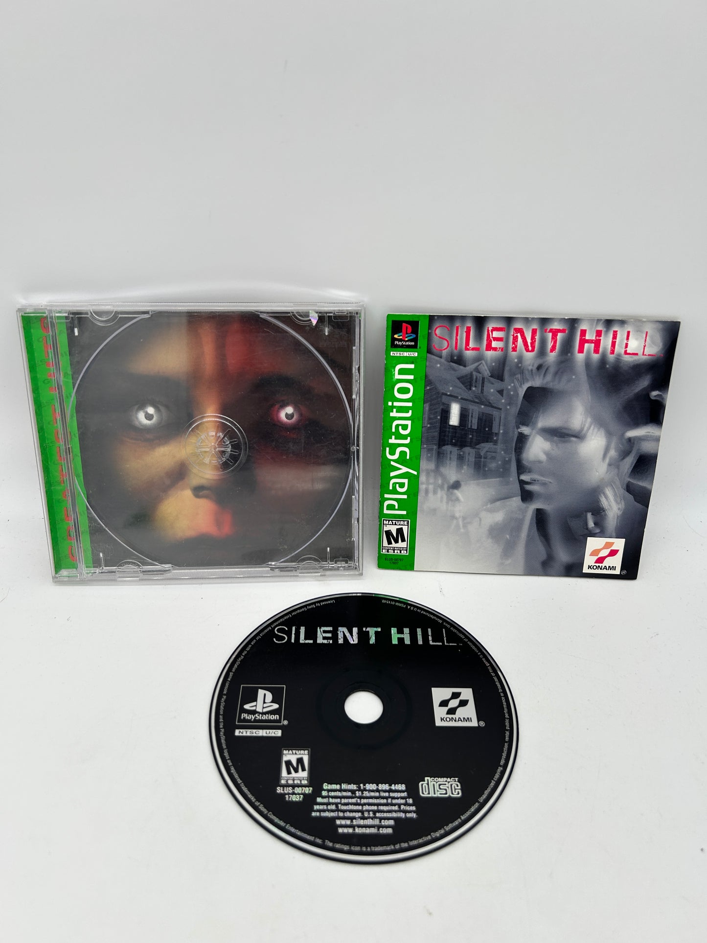 PiXEL-RETRO.COM : SONY PLAYSTATION (PS1) COMPLETE CIB BOX MANUAL GAME NTSC SILENT HILL
