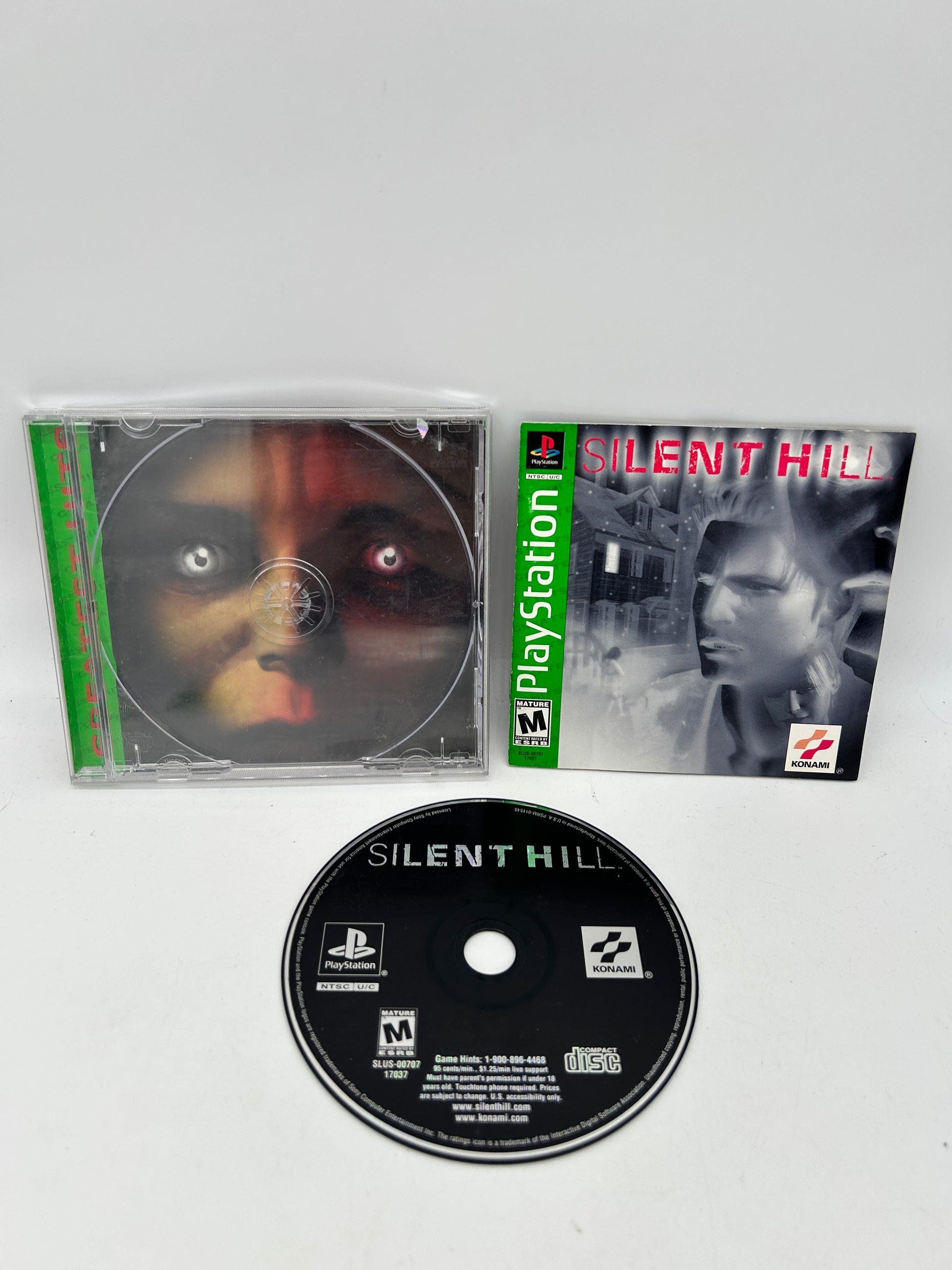 PiXEL-RETRO.COM : SONY PLAYSTATION (PS1) COMPLETE CIB BOX MANUAL GAME NTSC SILENT HILL