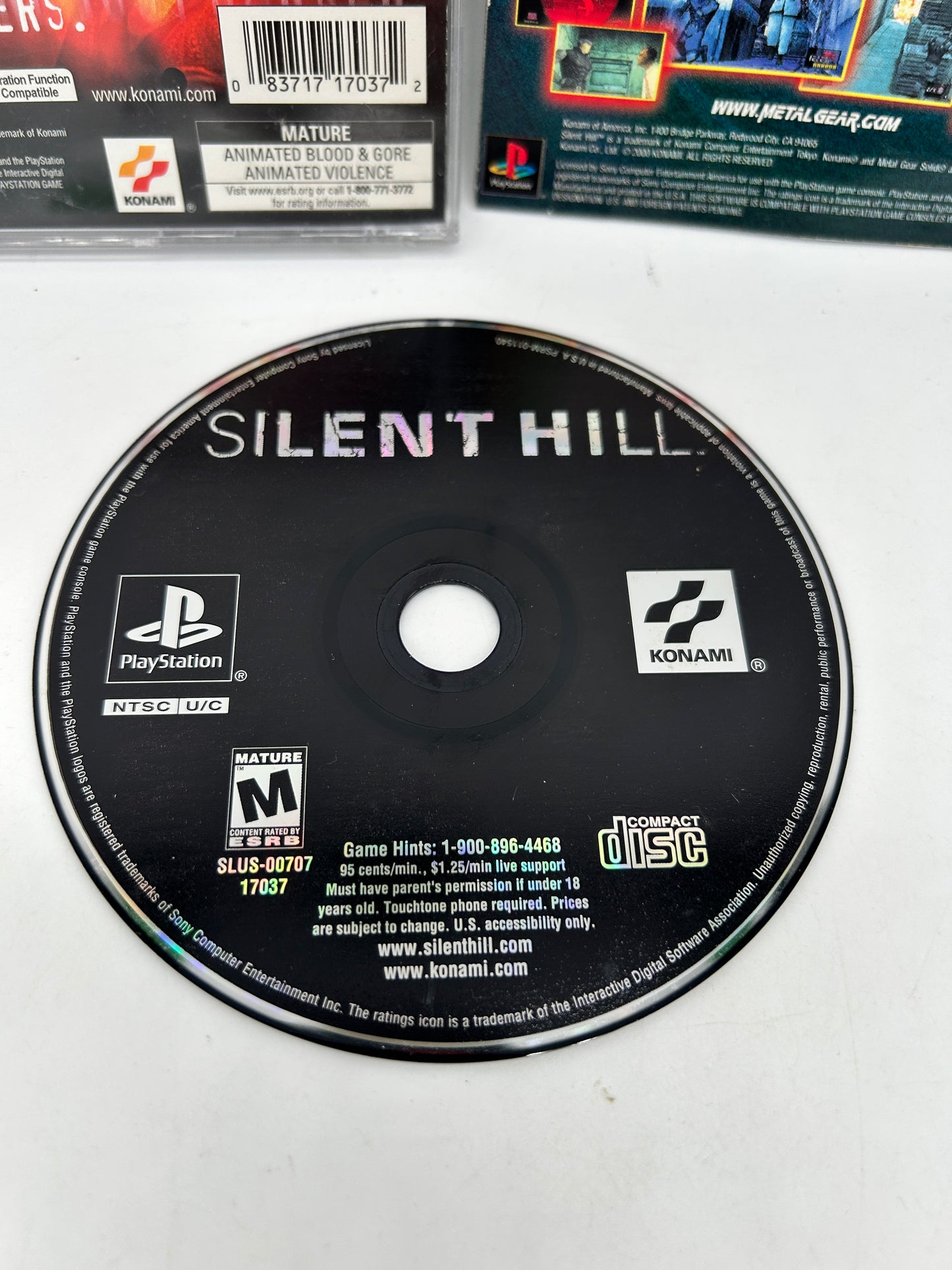 SONY PLAYSTATION [PS1] | SILENT HILL | GREATEST HITS