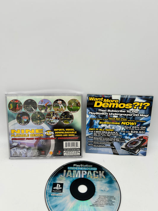 SONY PLAYSTATiON [PS1] | PLAYSTATiON UNDERGROUND JAMPACK SUMMERER 99