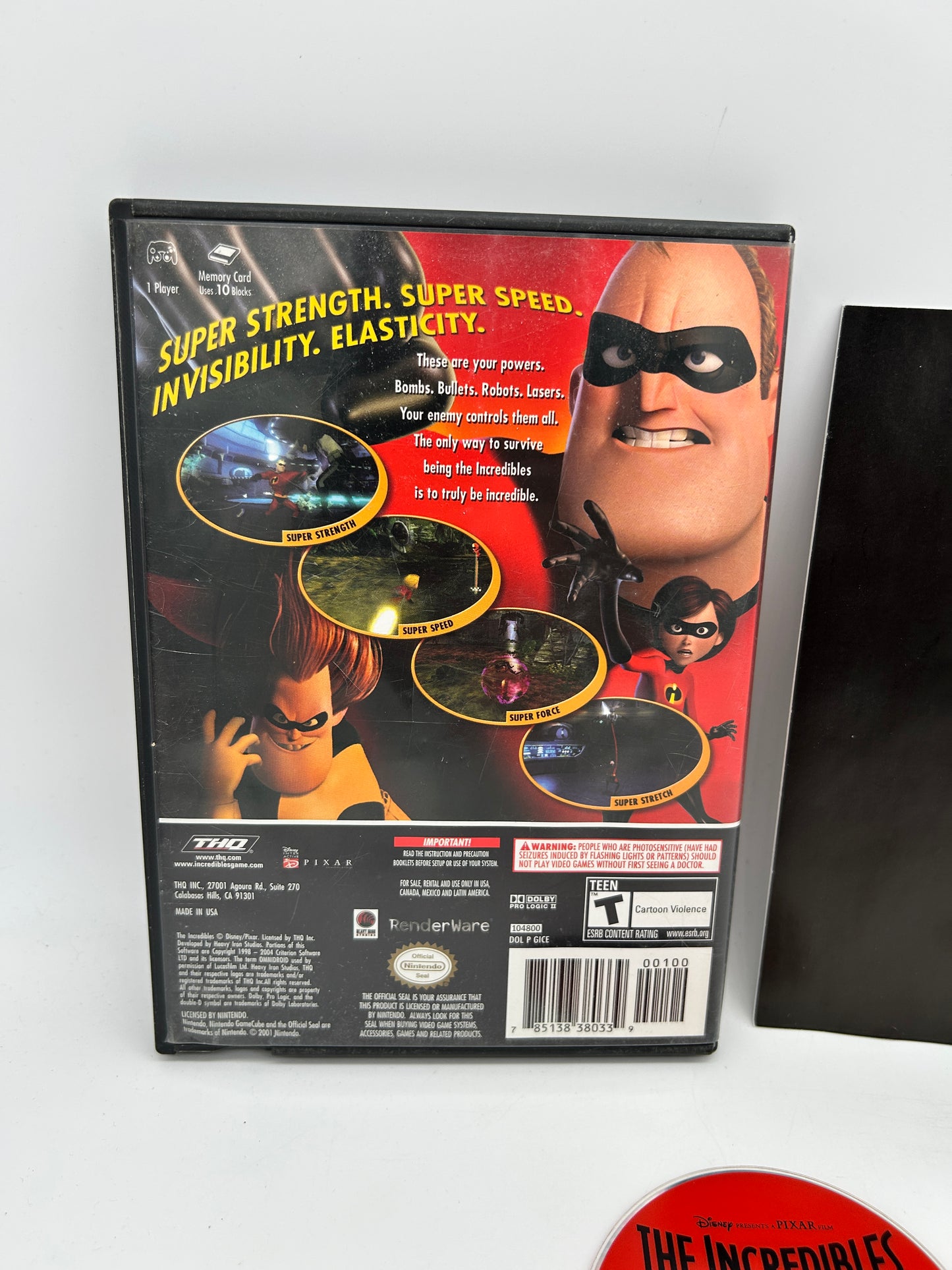 NiNTENDO GAMECUBE [NGC] | THE iNCREDiBLES
