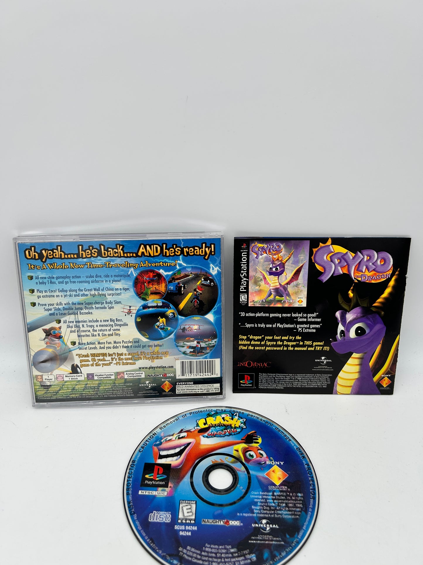 SONY PLAYSTATiON [PS1] | CRASH BANDiCOOT 3 WARPED