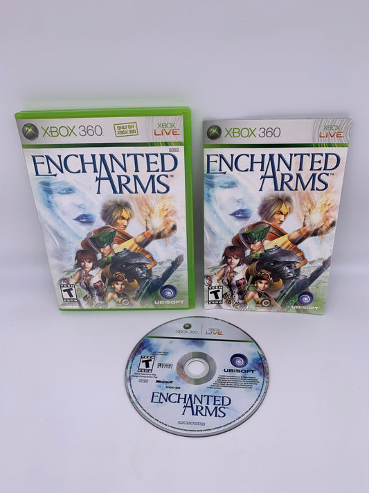 PiXEL-RETRO.COM : MICROSOFT XBOX 360 COMPLETE CIB BOX MANUAL GAME NTSC ENCHANTED ARMS