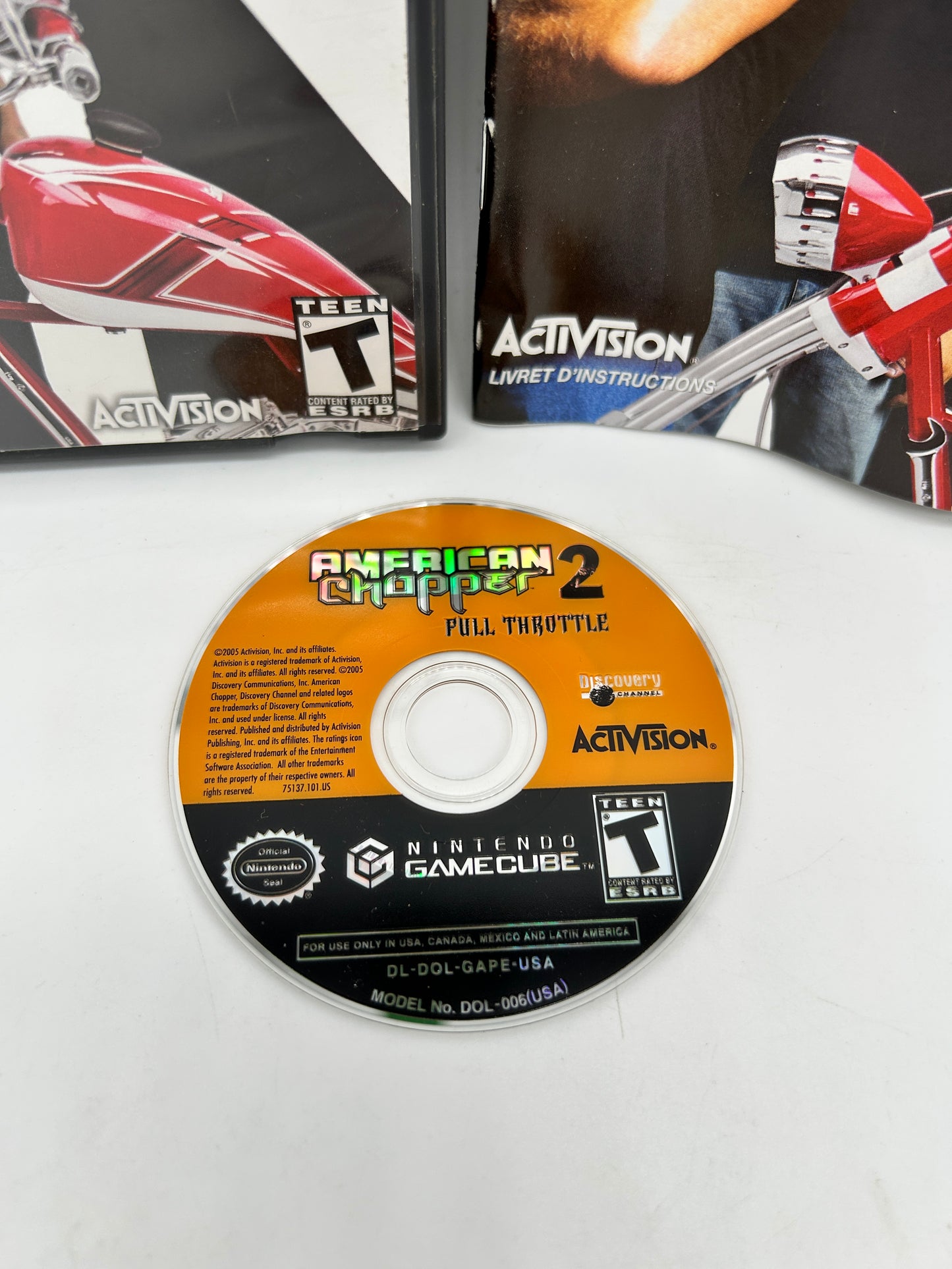 NiNTENDO GAMECUBE [NGC] | AMERiCAN CHOPPER 2 FULL THROTTLE