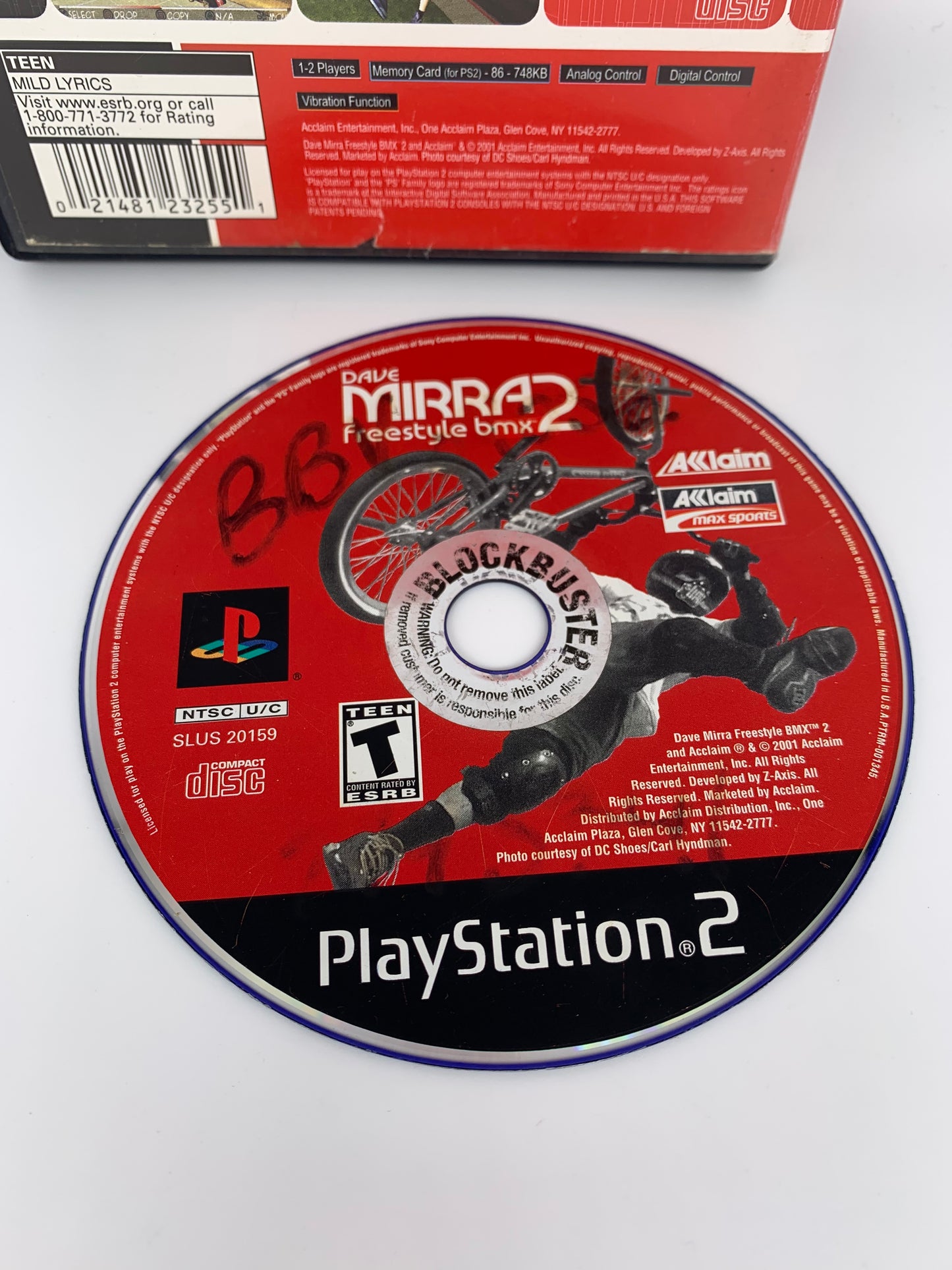 SONY PLAYSTATiON 2 [PS2] | DAVE MiRRA 2 FREESTYLE BMX