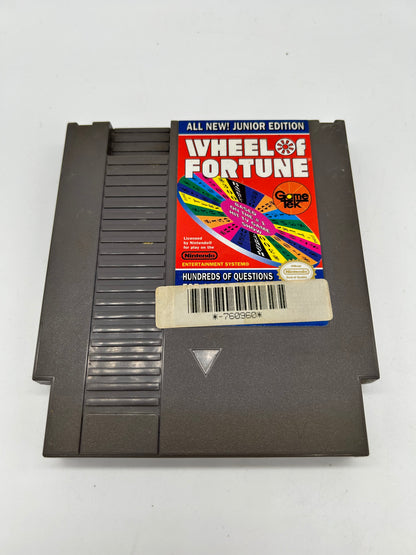 PiXEL-RETRO.COM : NINTENDO ENTERTAiNMENT SYSTEM (NES) GAME NTSC WHEEL OF FORTUNE JUNIOR EDITION