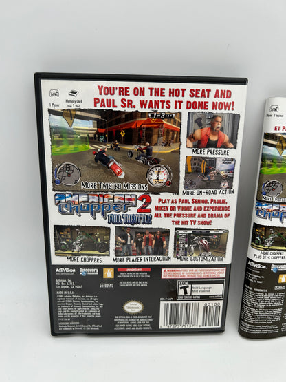 NiNTENDO GAMECUBE [NGC] | AMERiCAN CHOPPER 2 FULL THROTTLE