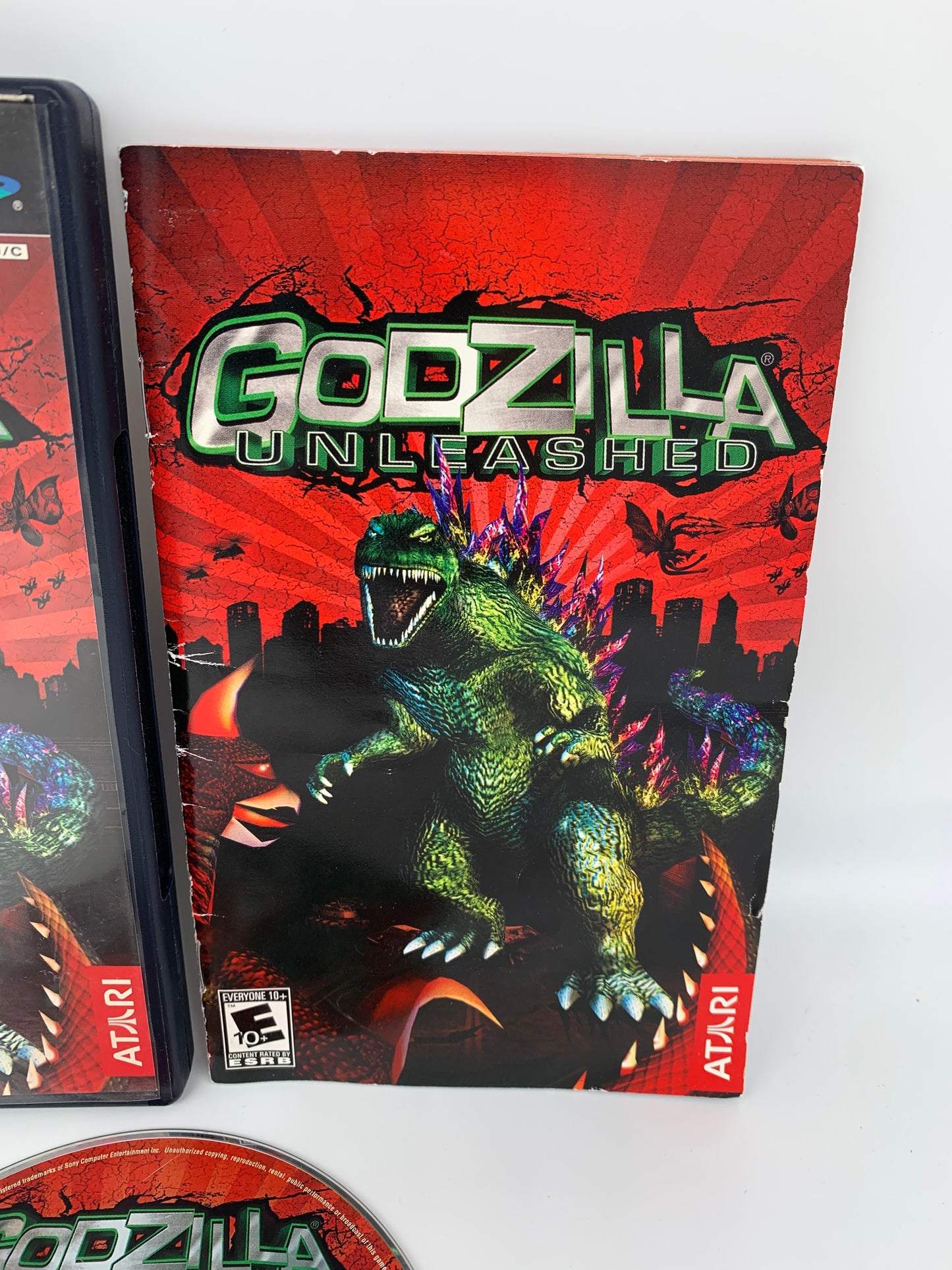 SONY PLAYSTATiON 2 [PS2] | GODZiLLA UNLEASHED