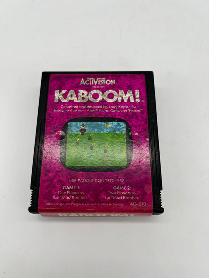 PiXEL-RETRO.COM : ATARI 2600 GAME NTSC KABOOM