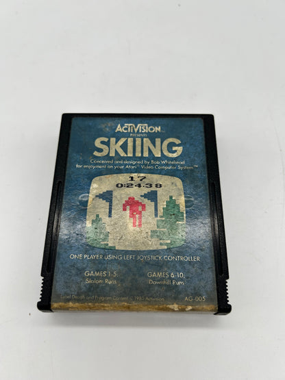 PiXEL-RETRO.COM : ATARI 2600 GAME NTSC SKIING