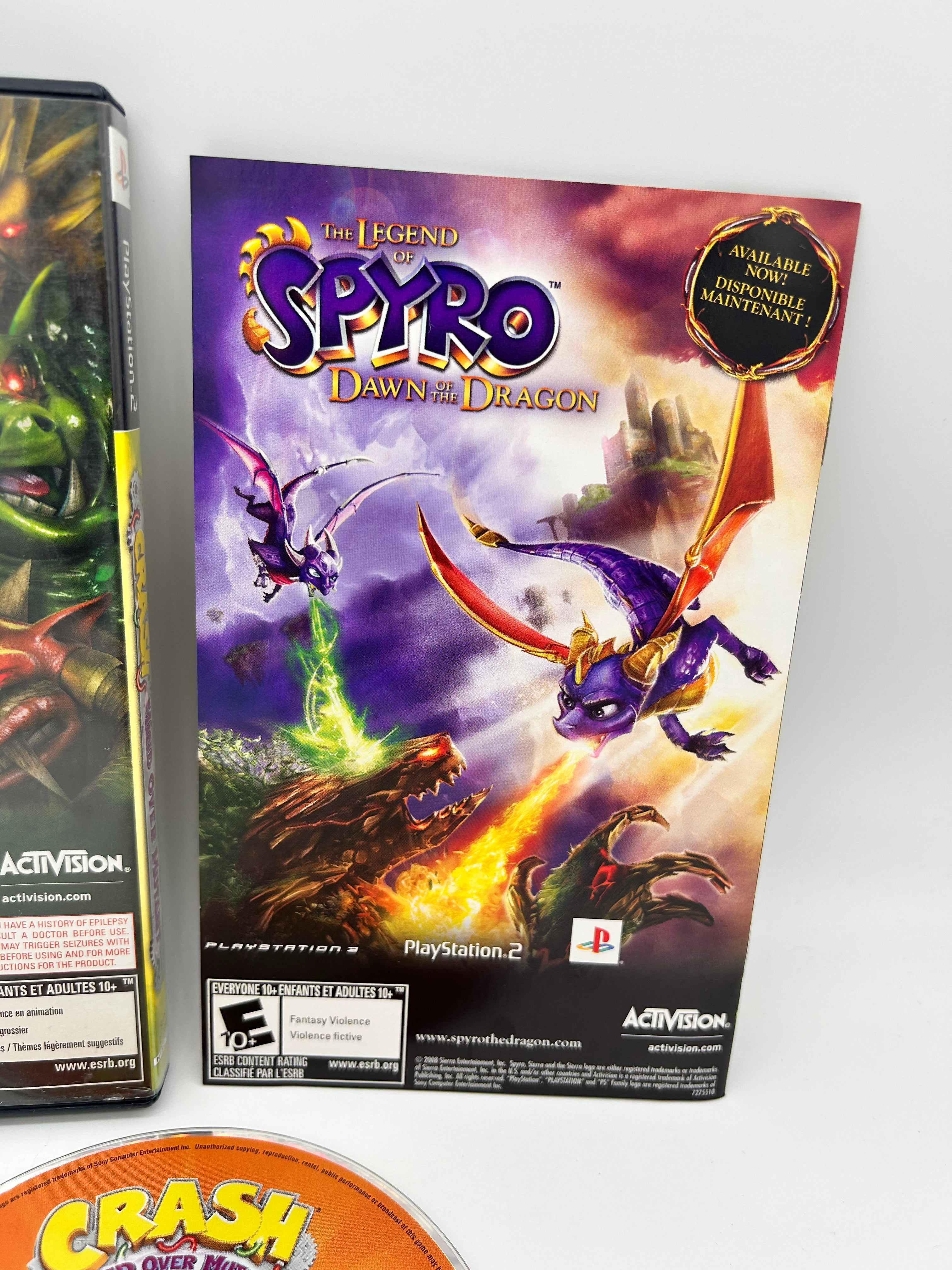 SONY PLAYSTATiON 2 [PS2] | CRASH MiND OVER MUTANT – PiXEL-RETRO.COM