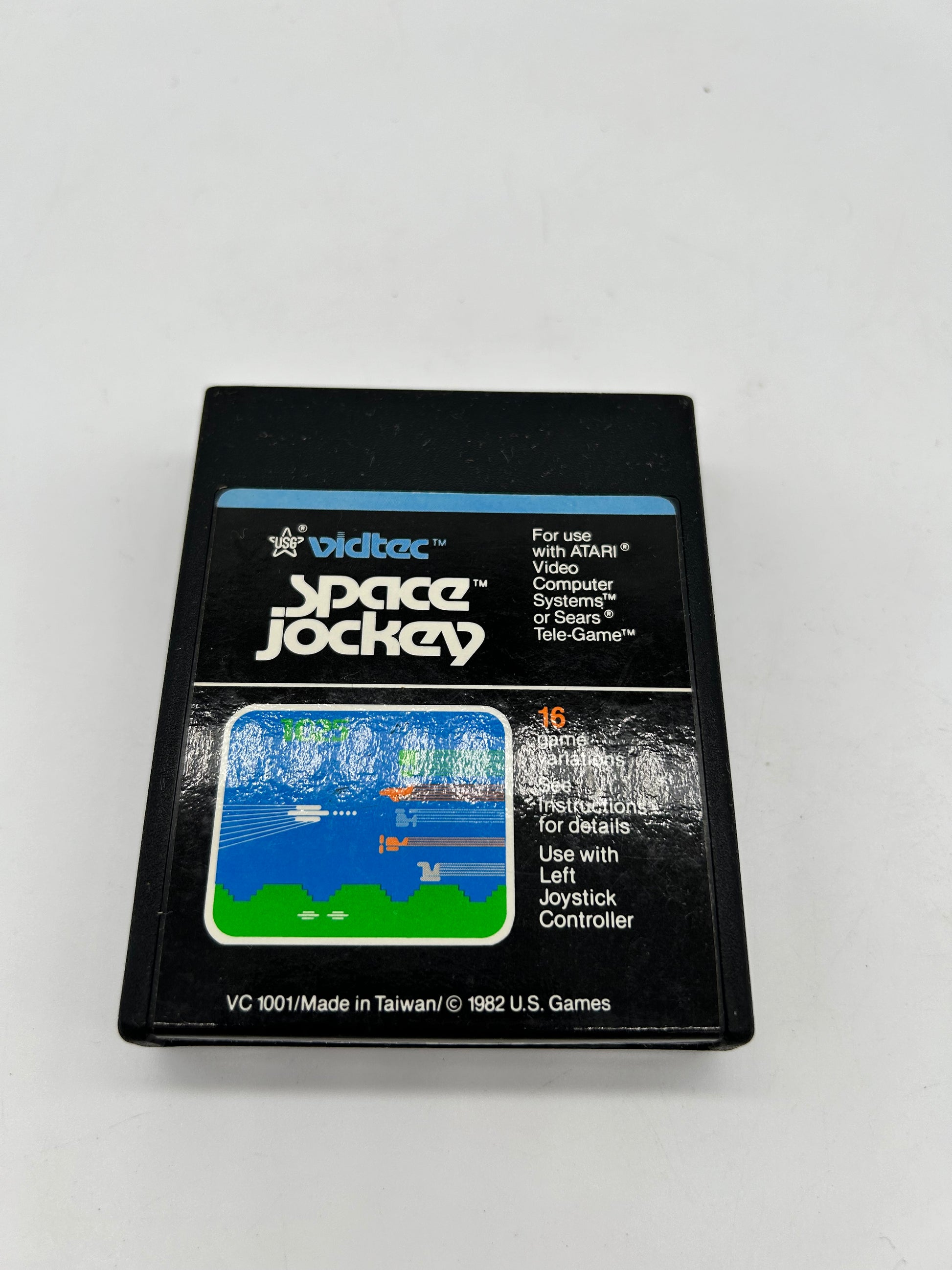 PiXEL-RETRO.COM : ATARI 2600 GAME NTSC SPACE JOCKEY