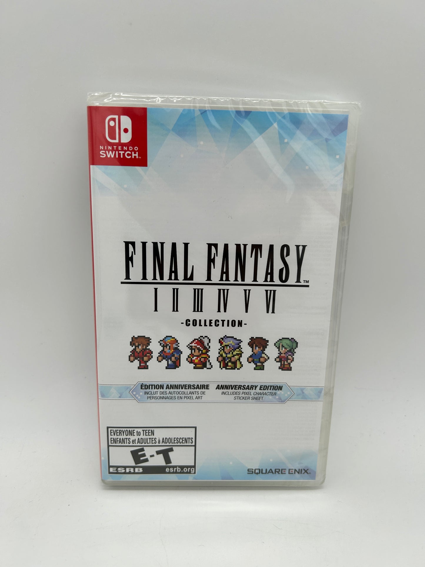 PiXEL-RETRO.COM : NINTENDO SWITCH NEW SEALED IN BOX COMPLETE MANUAL GAME NTSC FINAL FANTASY COLLECTION ANNIVERSARY EDITION
