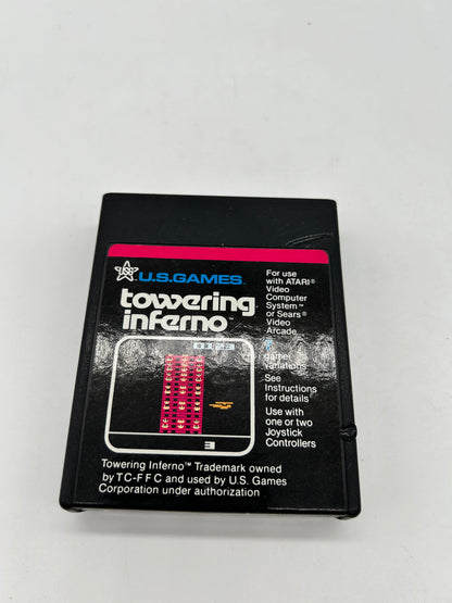 PiXEL-RETRO.COM : ATARI 2600 GAME NTSC TOWERING INFERNO