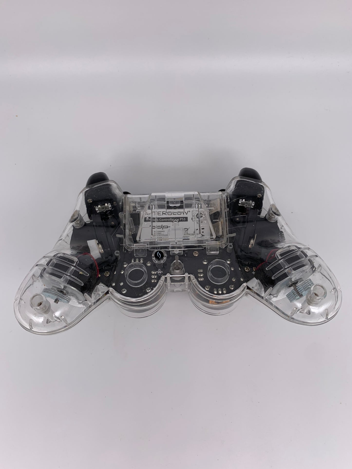 SONY PLAYSTATiON 3 [PS3] MANETTE | CLEAR WiRELESS AFTERGLOW TRANSPARANTE DUALSHOCK ANALOG JOYSTiCK CONTROLLER | 064-015TGAP