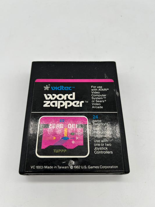 PiXEL-RETRO.COM : ATARI 2600 GAME NTSC WORD ZAPPER