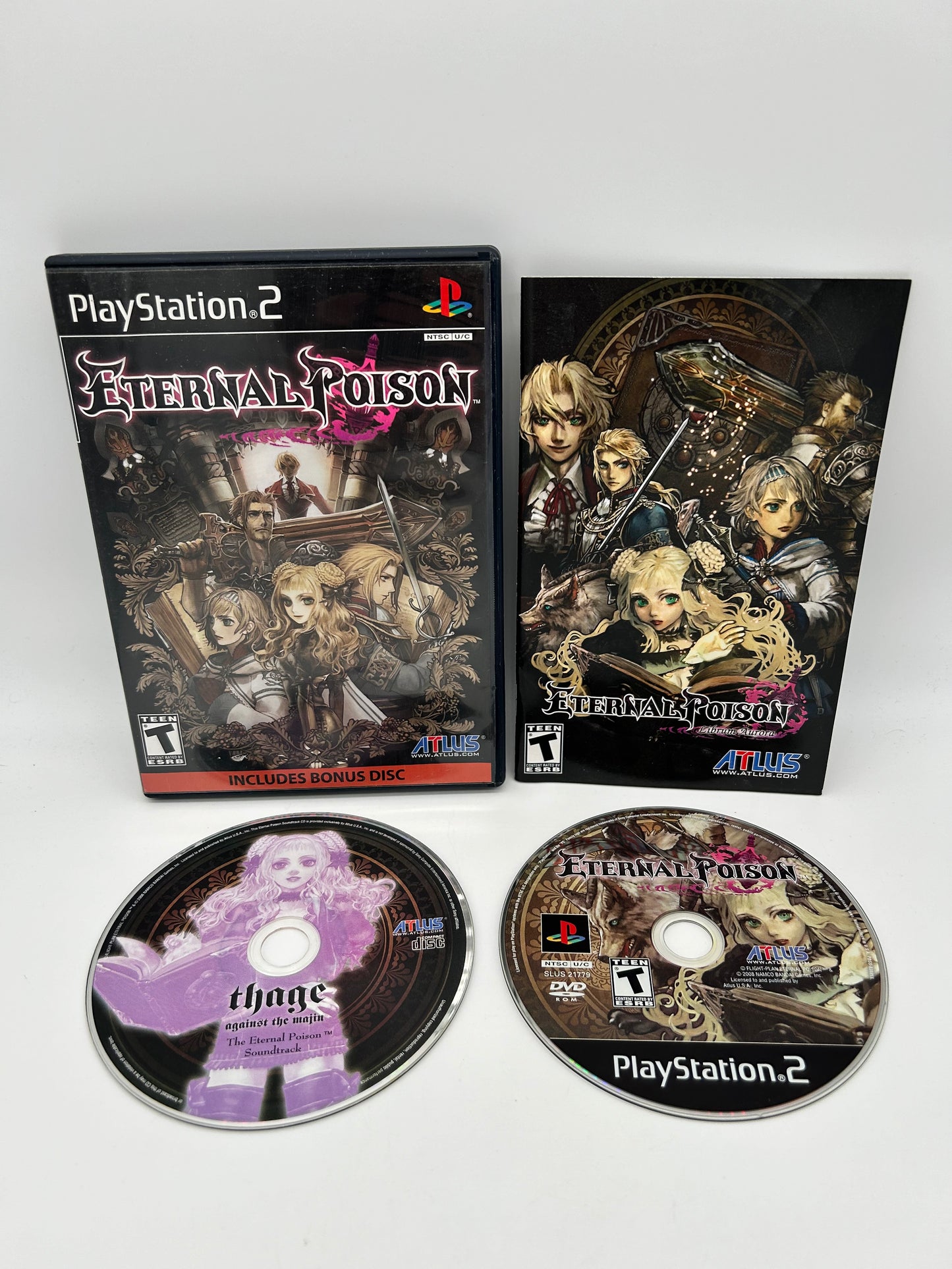 PiXEL-RETRO.COM : SONY PLAYSTATION 2 (PS2) COMPLET CIB BOX MANUAL GAME NTSC ETERNAL POISON