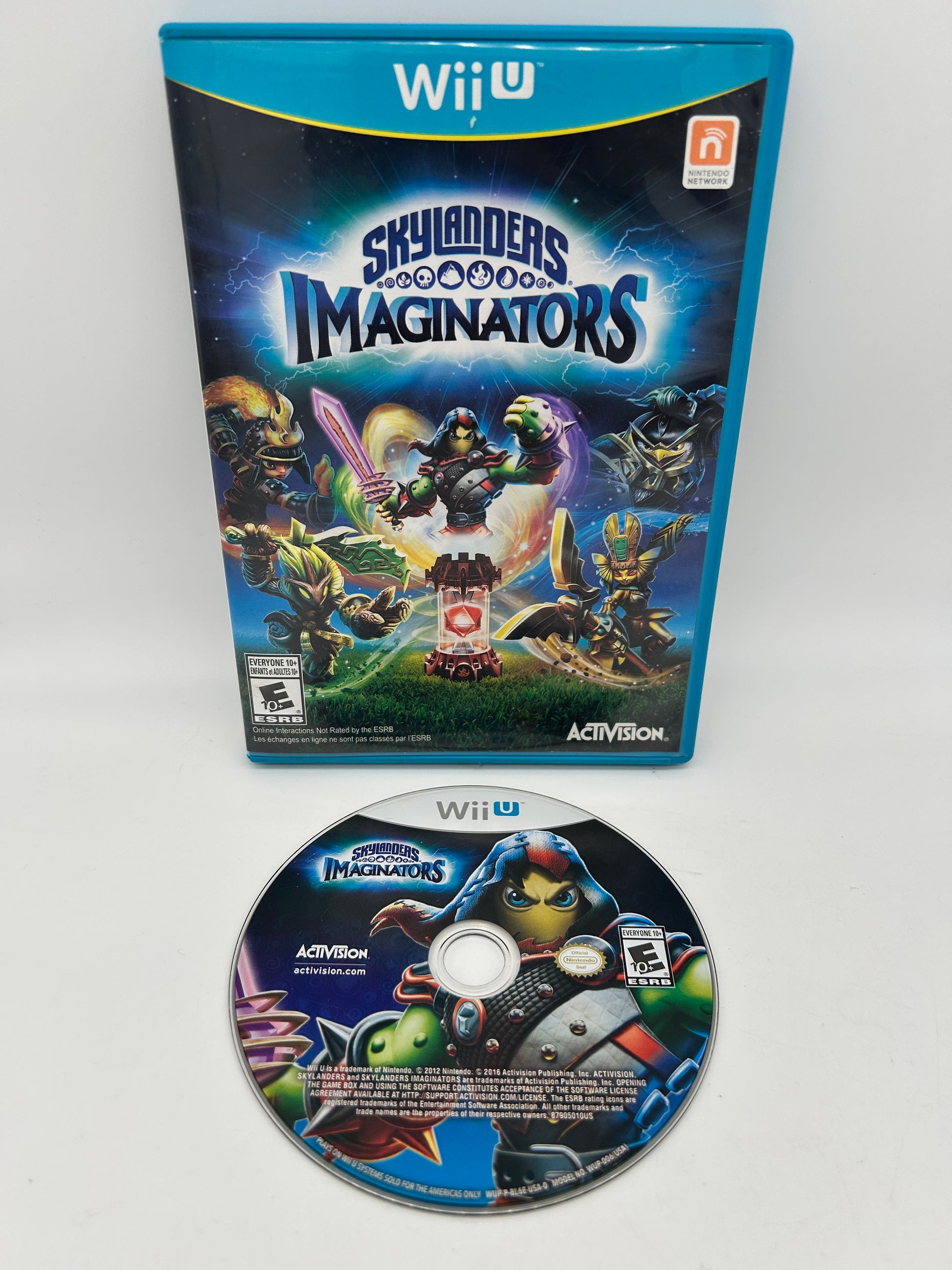 PiXEL-RETRO.COM : NINTENDO WII U WIIU COMPLET CIB BOX MANUAL GAME NTSC SKYLANDERS IMAGINATORS