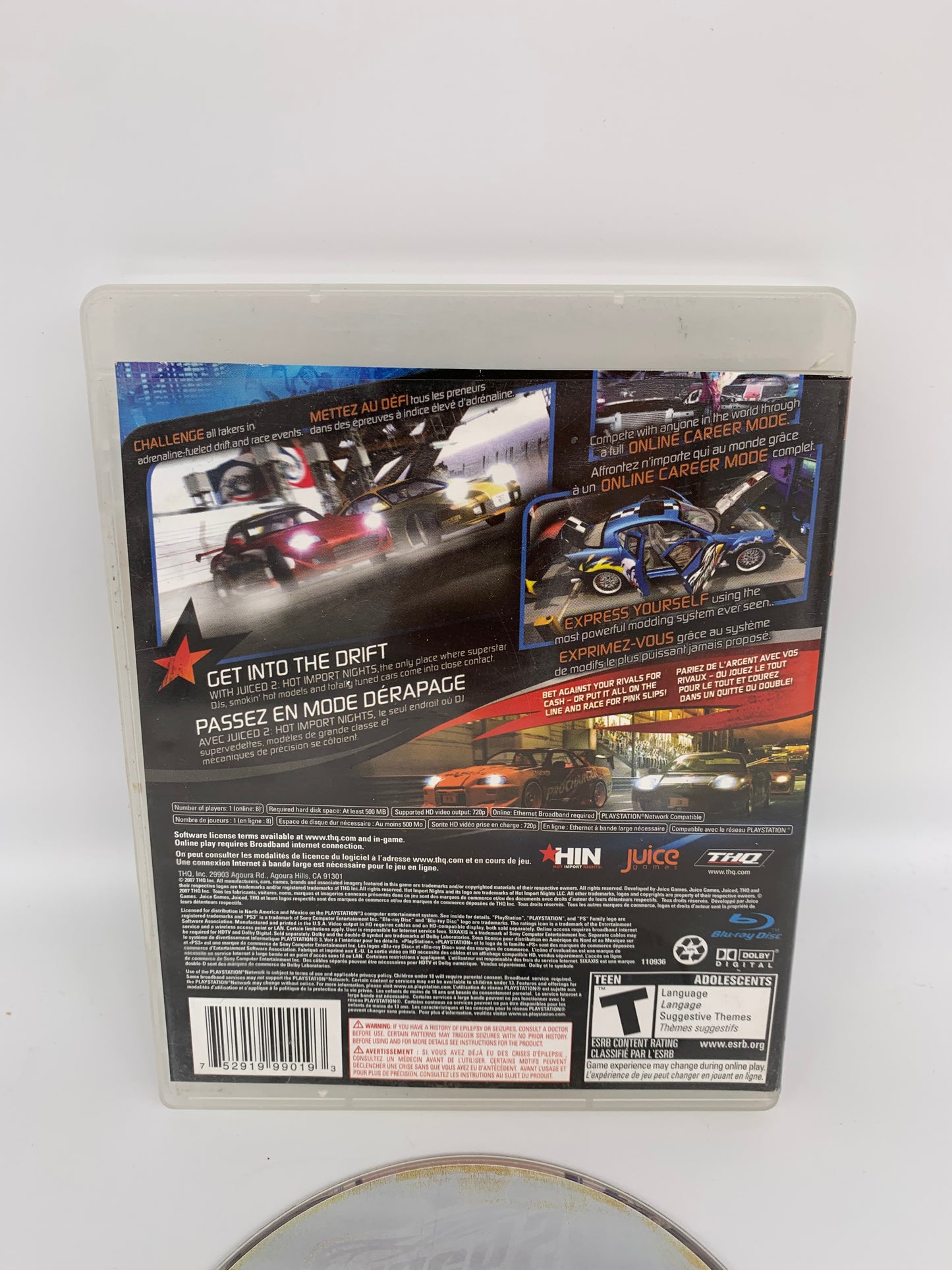 SONY PLAYSTATiON 3 [PS3] | JUiCED 2 HOT iMPORT NiGHTS