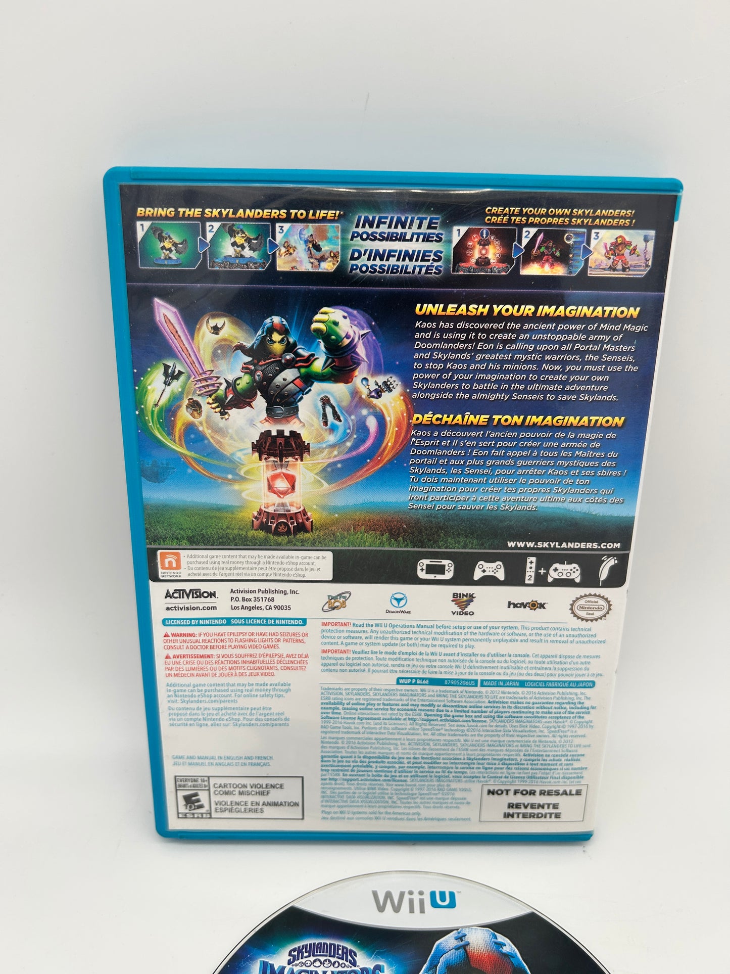 NiNTENDO Wii U | SKYLANDERS iMAGiNATORS
