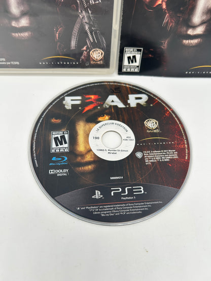 SONY PLAYSTATION 3 [PS3] | F.E.A.R. FEAR 3