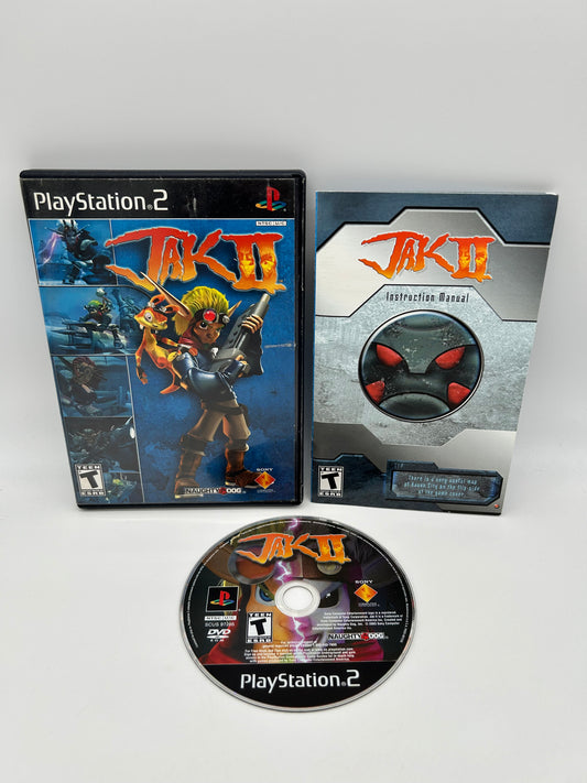 PiXEL-RETRO.COM : SONY PLAYSTATION 2 (PS2) COMPLET CIB BOX MANUAL GAME NTSC JAK II