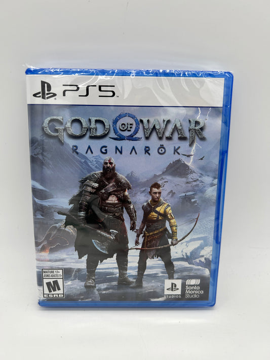 PiXEL-RETRO.COM : SONY PLAYSTATION 5 (PS5) COMPLETE CIB BOX MANUAL GAME NTSC GOD OF WAR RAGNAROK