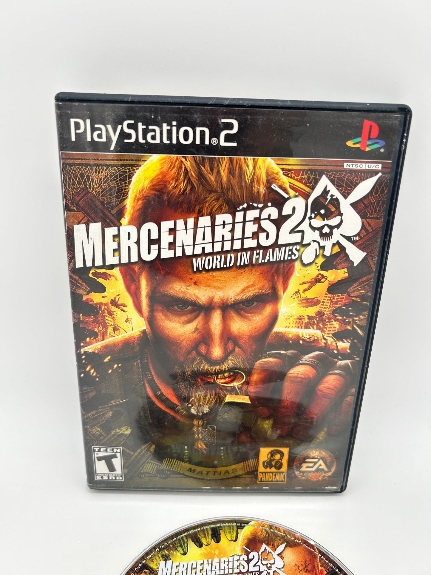 SONY PLAYSTATiON 2 [PS2] | MERCENARiES 2 WORLD IN FLAMES