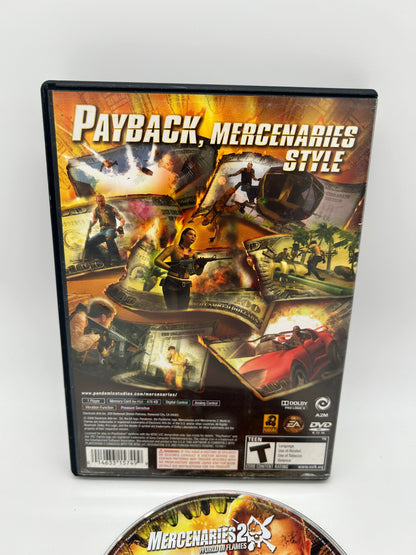 SONY PLAYSTATiON 2 [PS2] | MERCENARiES 2 WORLD IN FLAMES