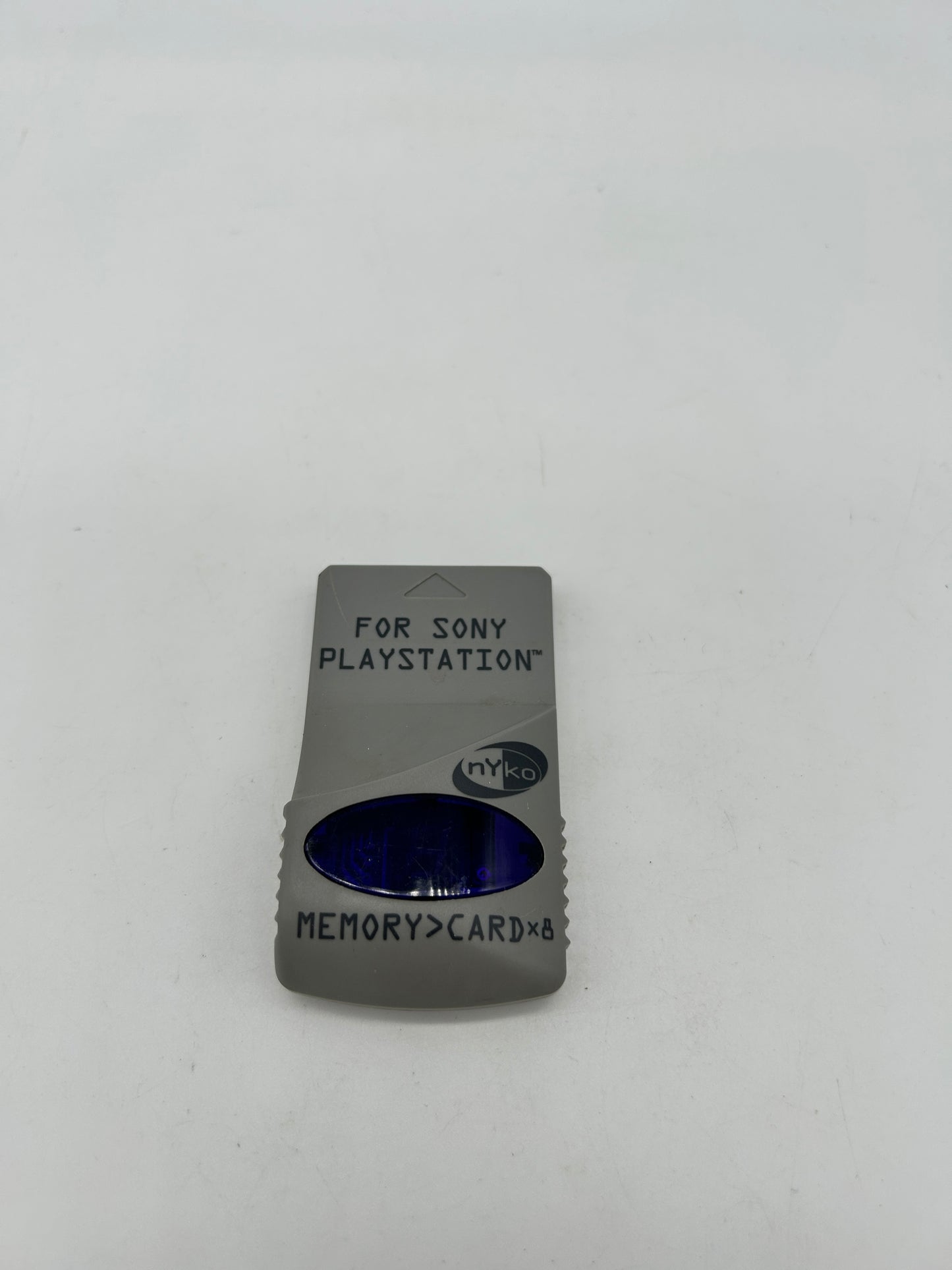 PiXEL-RETRO.COM : SONY PLAYSTATION 1 (PS1) MEMORY CARD NYKO  X8 NTSC