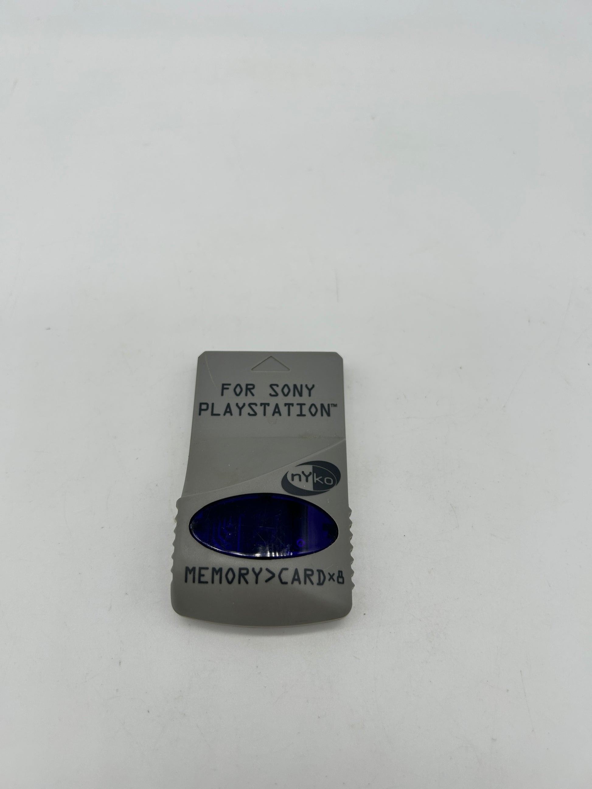 PiXEL-RETRO.COM : SONY PLAYSTATION 1 (PS1) MEMORY CARD NYKO  X8 NTSC