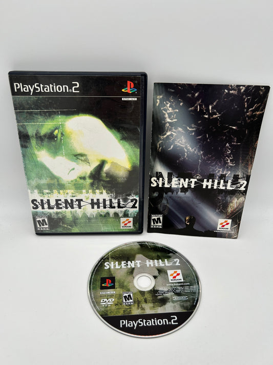 PiXEL-RETRO.COM : SONY PLAYSTATION 2 (PS2) COMPLET CIB BOX MANUAL GAME NTSC SILENT HILL 2