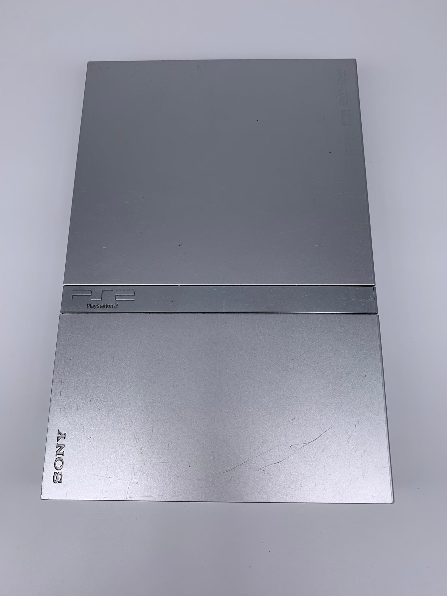 SONY PLAYSTATiON 2 [PS2] CONSOLE | ORiGiNALE SLIM SILVER (PLATiNUM SLiM VERSiON) | SCPH-77001
