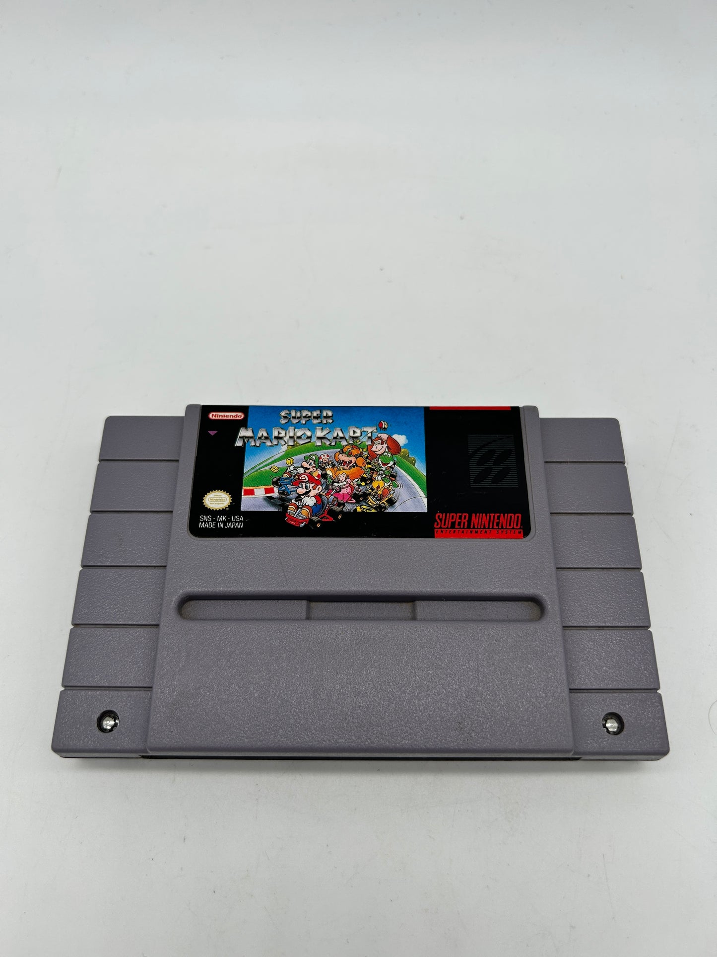 PiXEL-RETRO.COM : SUPER NINTENDO NES (SNES) GAME NTSC SUPER MARIO KART