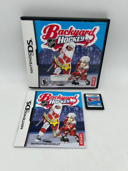 PiXEL-RETRO.COM : NINTENDO DS (DS) COMPLETE CIB BOX MANUAL GAME NTSC BACKYARD HOCKEY