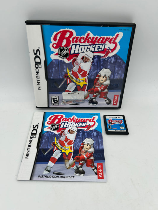 PiXEL-RETRO.COM : NINTENDO DS (DS) COMPLETE CIB BOX MANUAL GAME NTSC BACKYARD HOCKEY