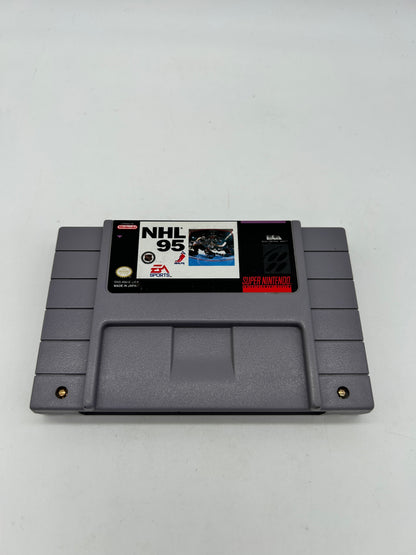 PiXEL-RETRO.COM : SUPER NINTENDO NES (SNES) GAME NTSC NHL 95