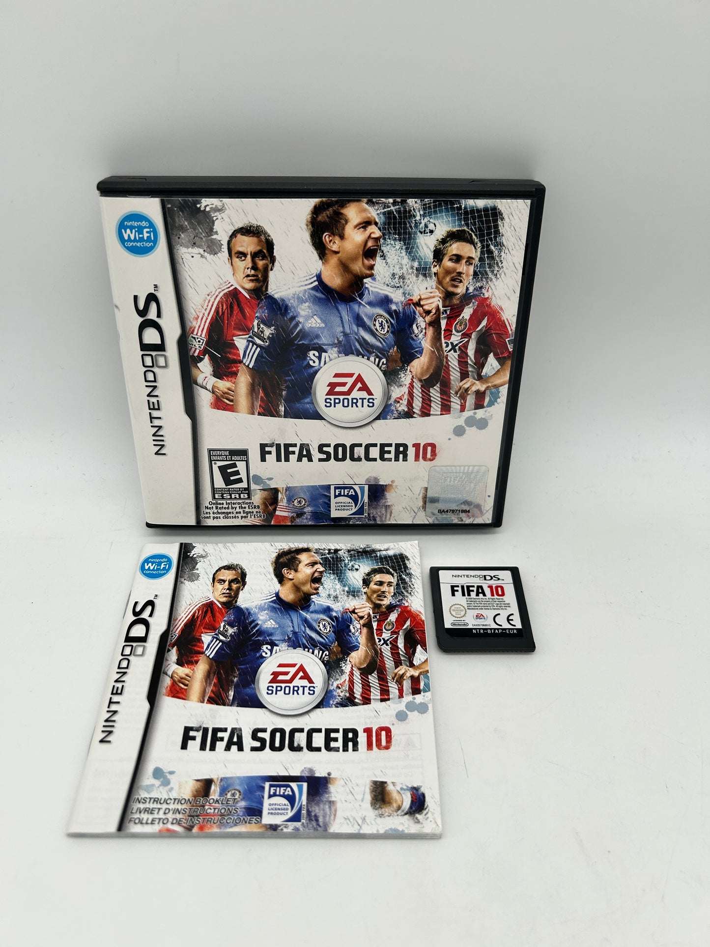PiXEL-RETRO.COM : NINTENDO DS COMPLETE CIB BOX MANUAL GAME NTSC FIFA SOCCER 10