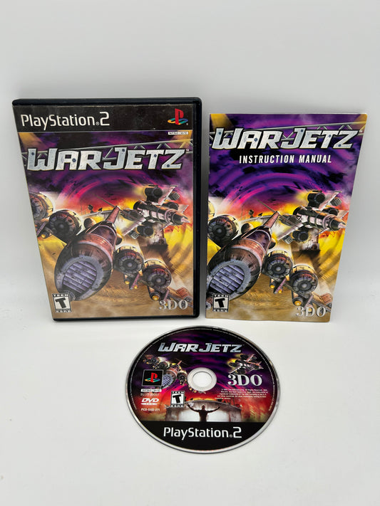 PiXEL-RETRO.COM : SONY PLAYSTATION 2 (PS2) COMPLET CIB BOX MANUAL GAME NTSC WAR JETZ