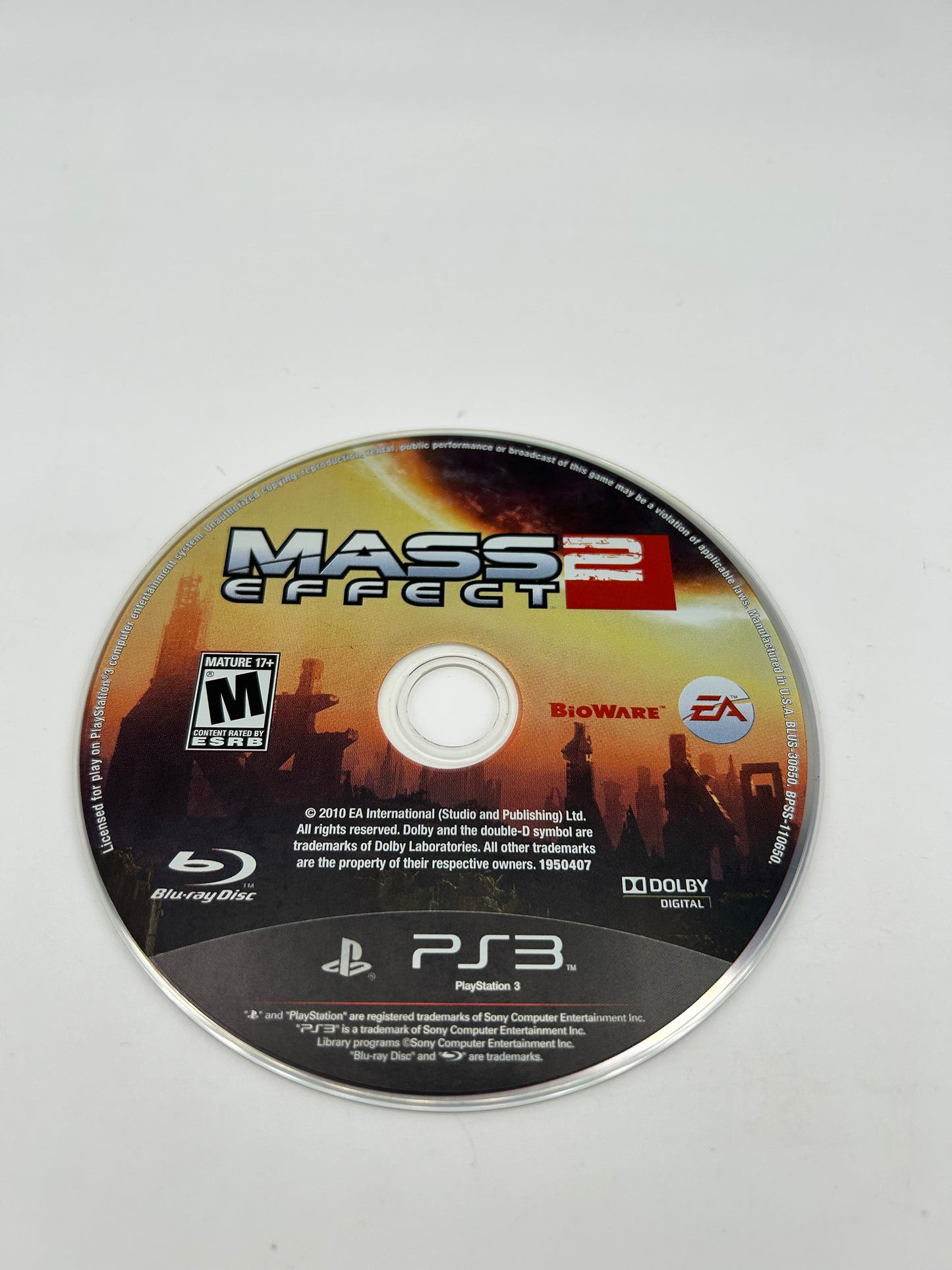 PiXEL-RETRO.COM : SONY PLAYSTATION 3 (PS3) COMPLET CIB BOX MANUAL GAME NTSC MASS EFFECT 2