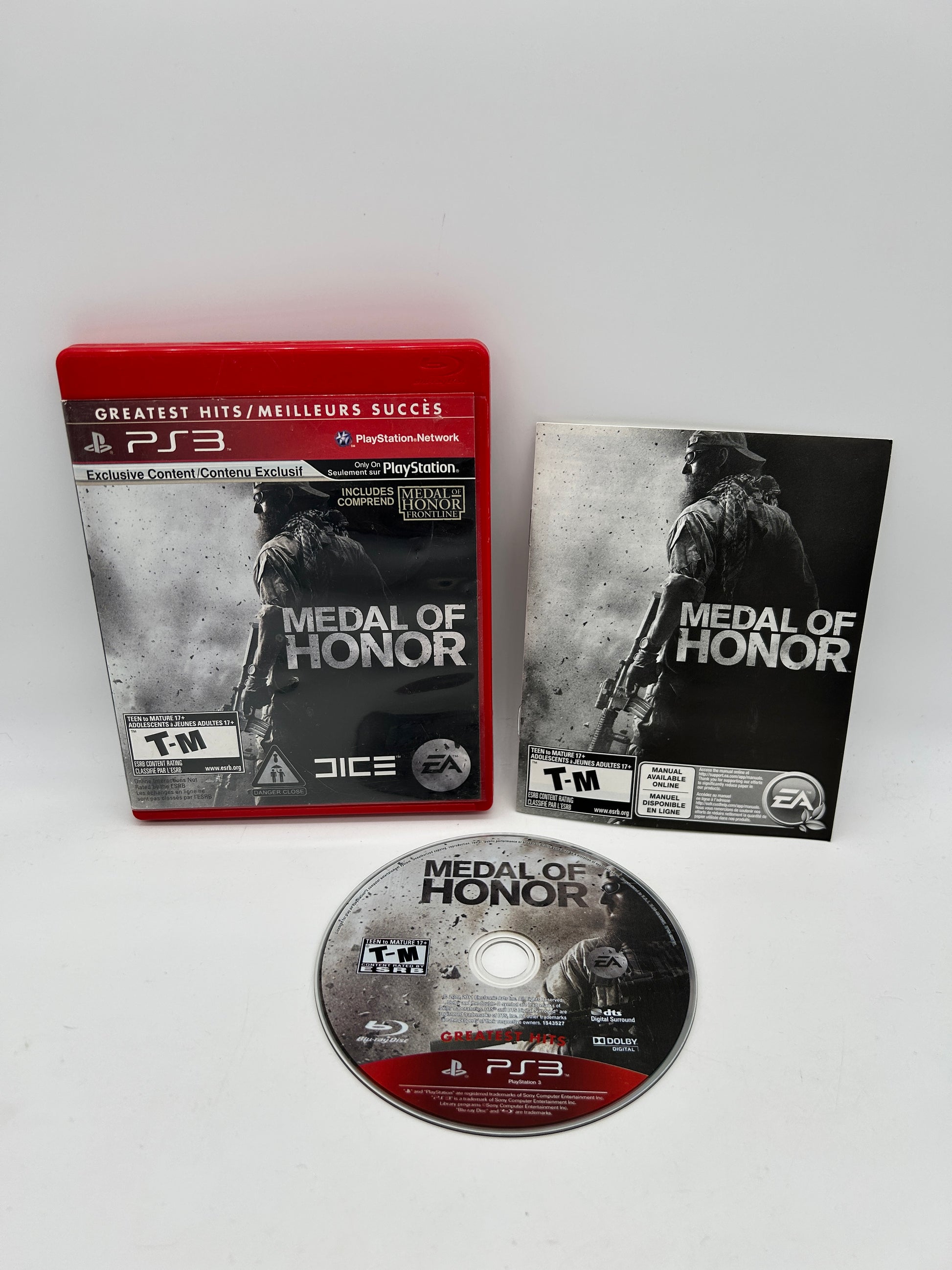 PiXEL-RETRO.COM : SONY PLAYSTATION 3 PS3 COMPLETE GAME BOX MANUAL NTSC MEDAL OF HONOR 