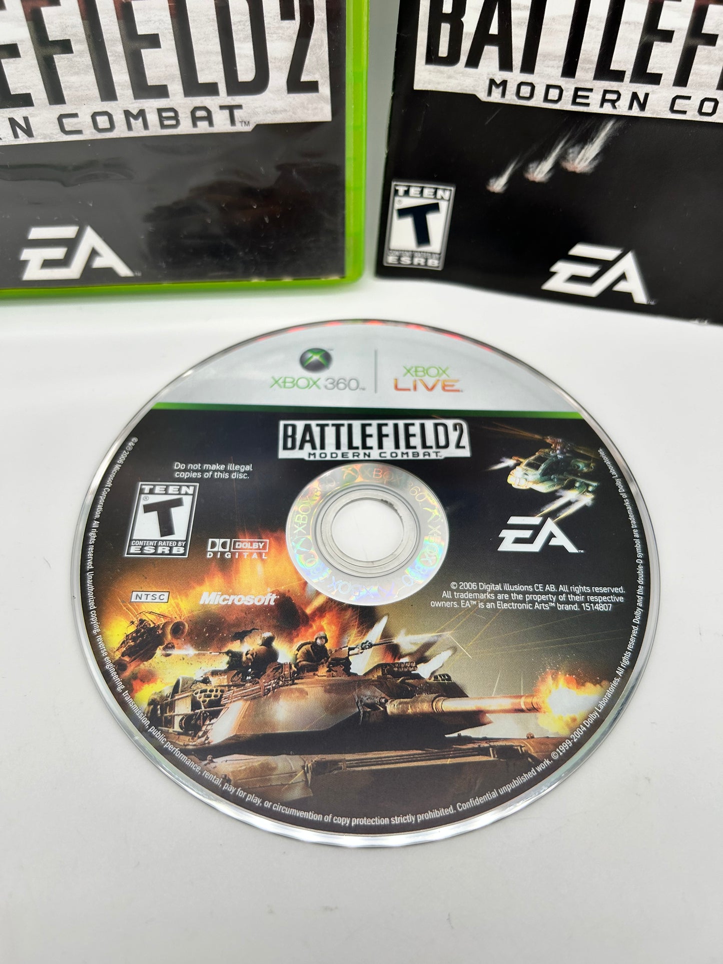 MiCROSOFT XBOX 360 | BATTLEFiELD 2 MODERN COMBAT