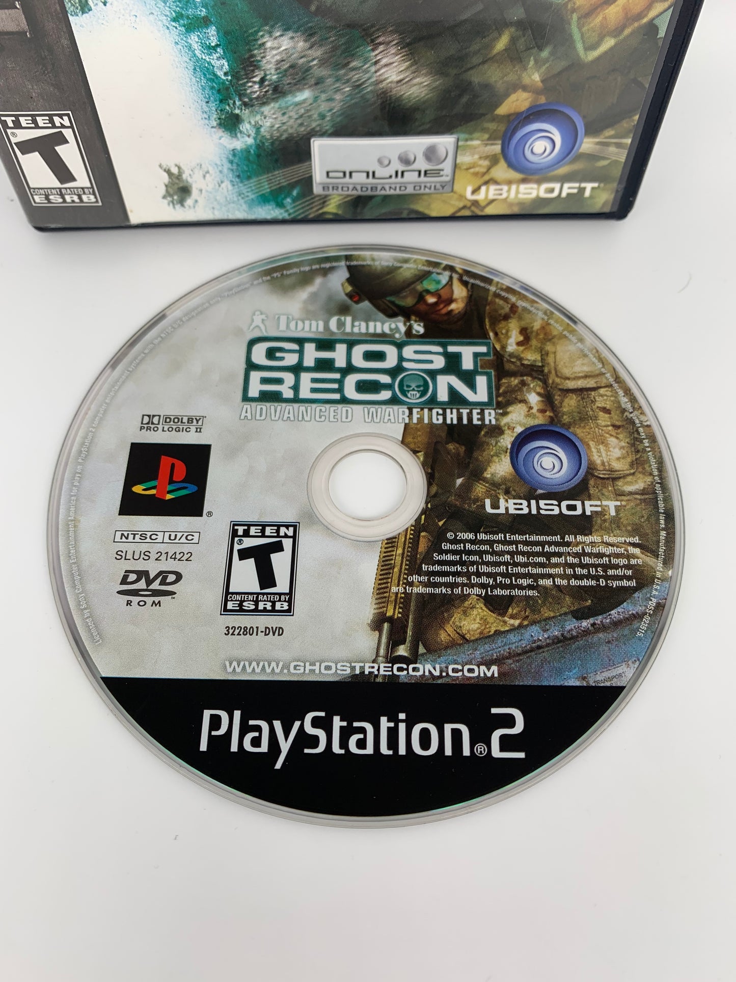 SONY PLAYSTATiON 2 [PS2] | TOM CLANCYS GHOST RECON ADVANCED WARFiGHTER