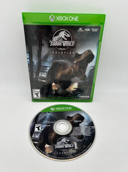 PiXEL-RETRO.COM : MICROSOFT XBOX ONE COMPLETE CIB BOX MANUAL GAME NTSC JURASSIC WORLD EVOLUTION