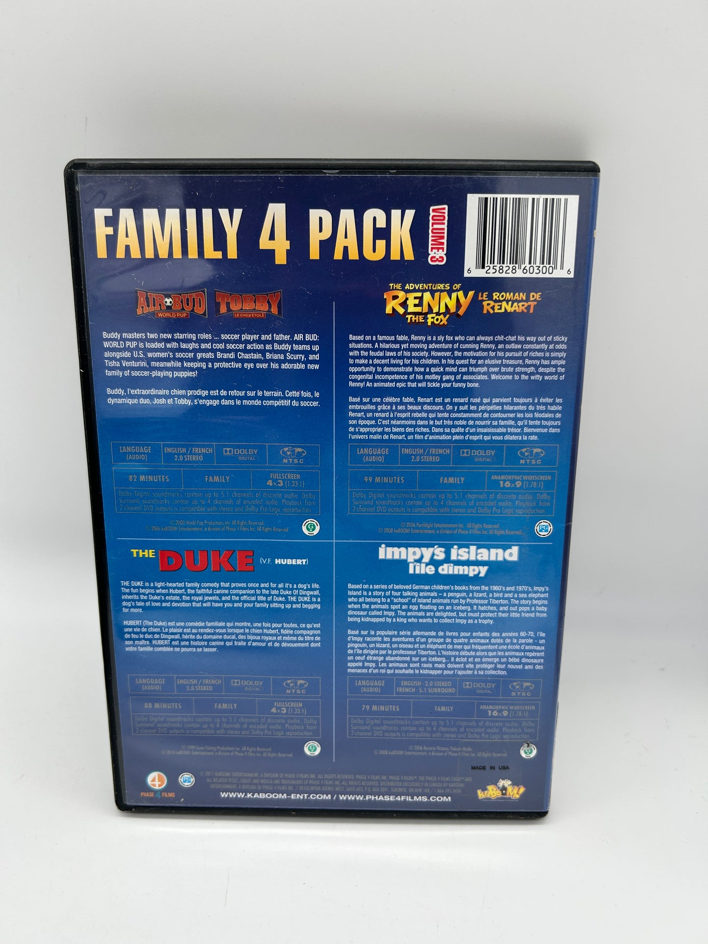 FiLM DVD | FAMiLY 4 PACK VOLUME 3