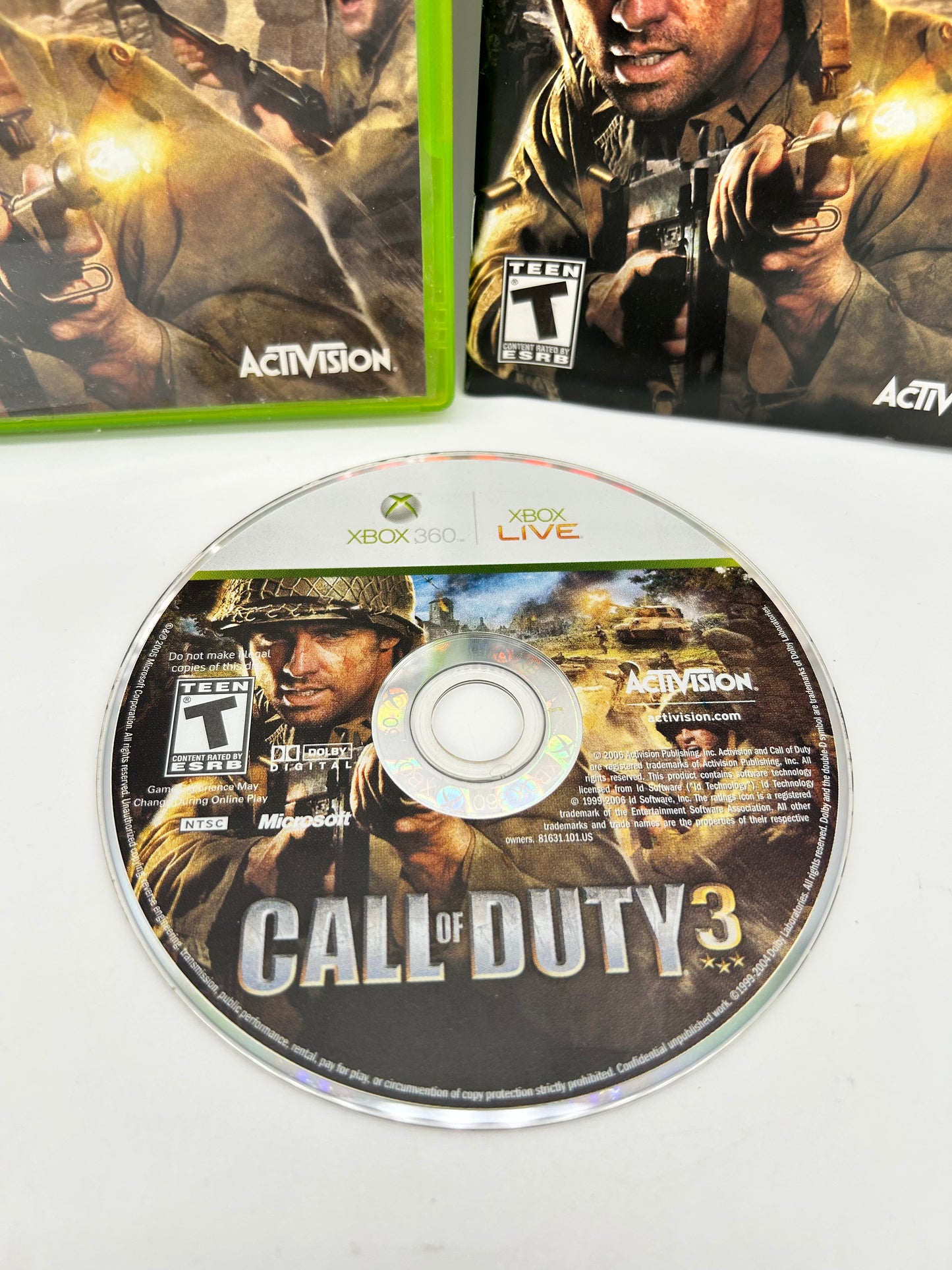 MiCROSOFT XBOX 360 | CALL OF DUTY 3